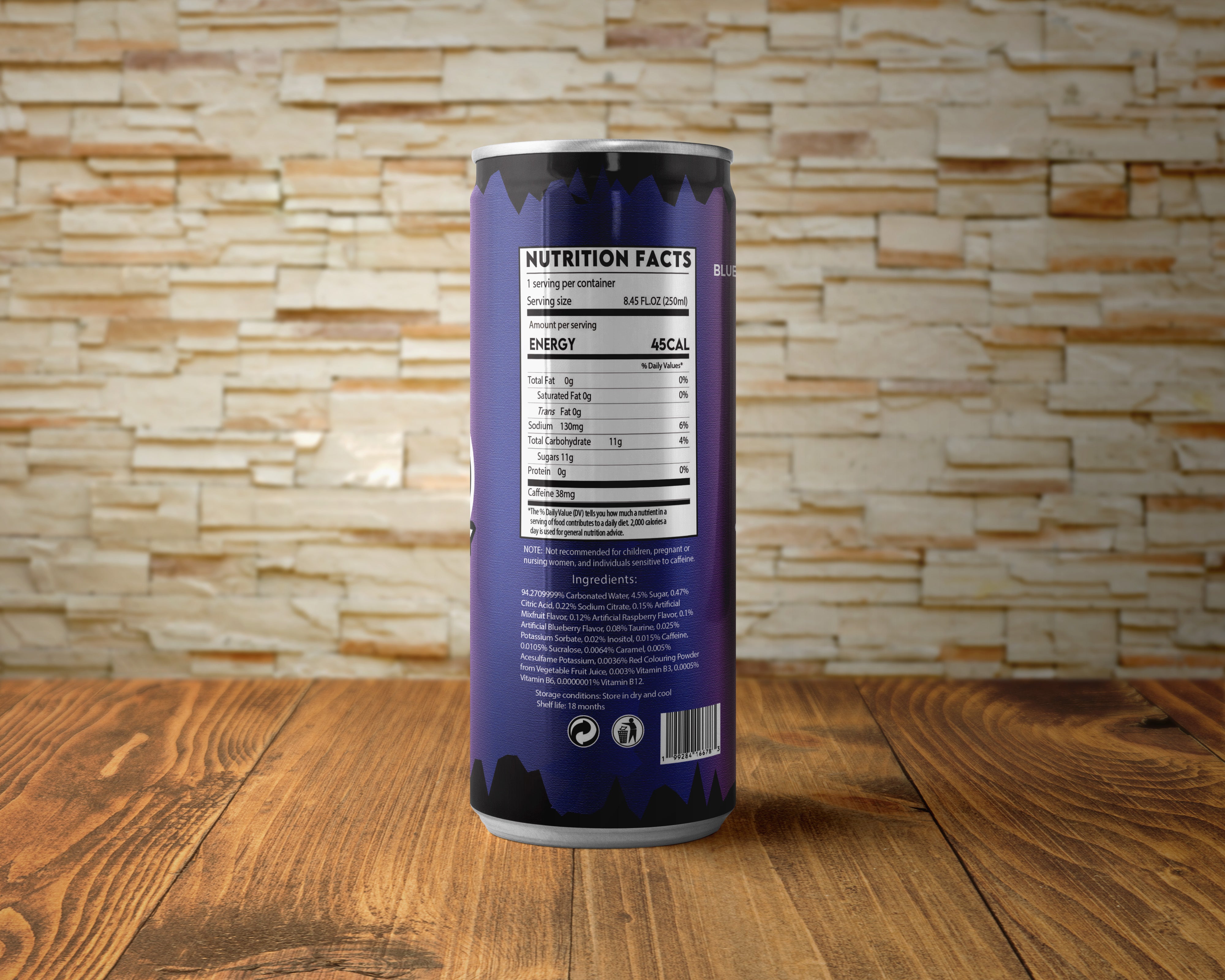 Berry Boltz (Raspberry + Blueberry) Flavors.